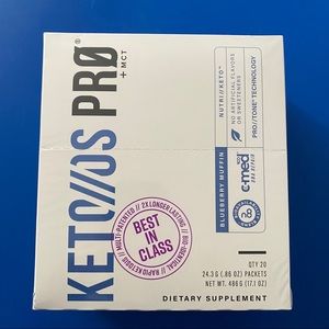 Pruvit Keto OS Pro Blueberry Muffin Box Set of 20